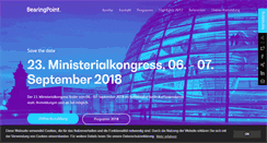 Desktop Screenshot of ministerialkongress.de